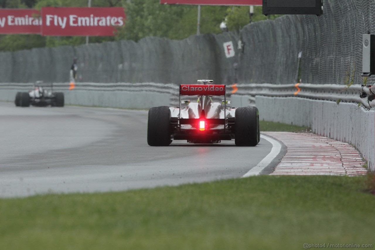 GP CANADA, 08.06.2013- Prove Libere 3, Sergio Perez (MEX) McLaren MP4-28