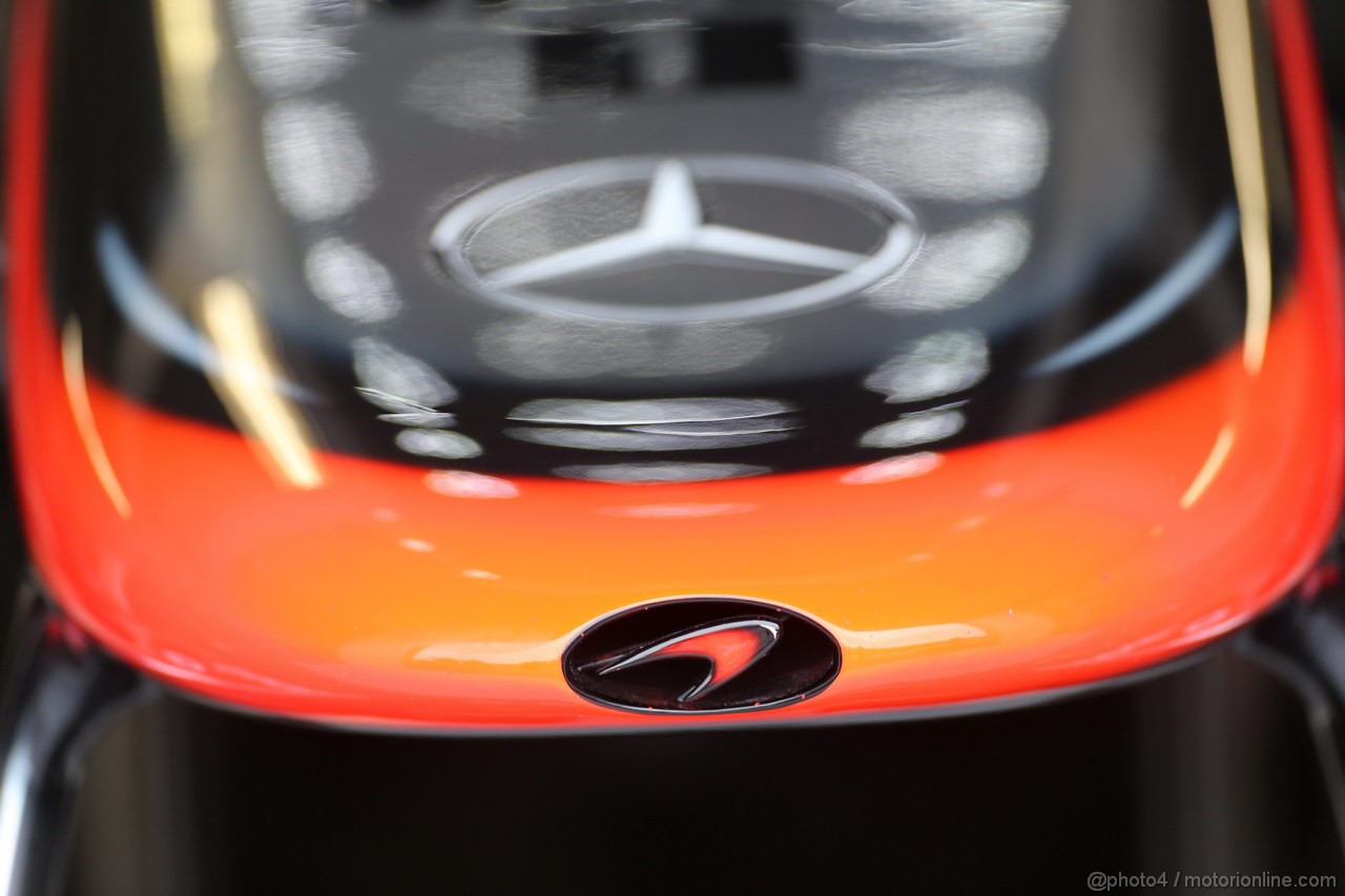 GP CANADA, 08.06.2013- Atmosphere Mclaren Frontal Wing