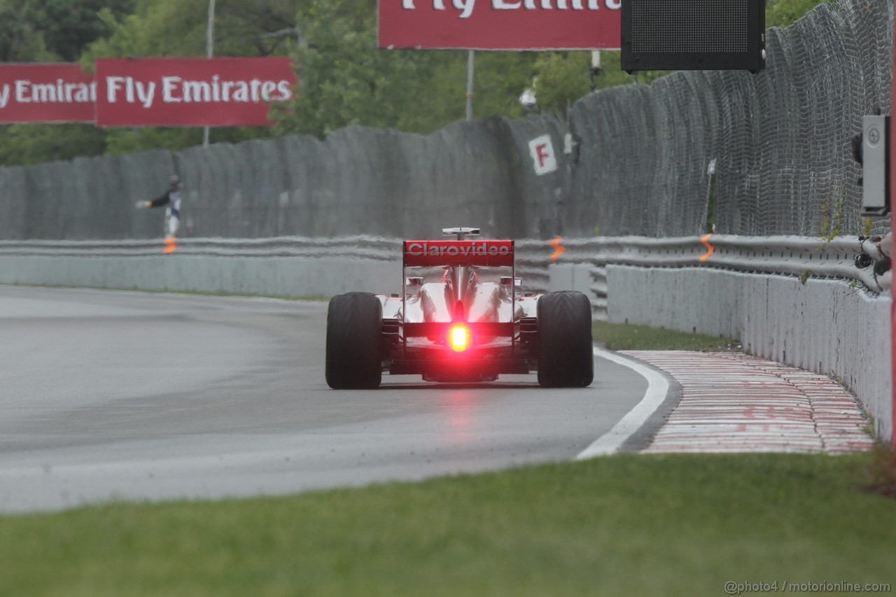 GP CANADA, 08.06.2013- Prove Libere 3, Jenson Button (GBR) McLaren Mercedes MP4-28