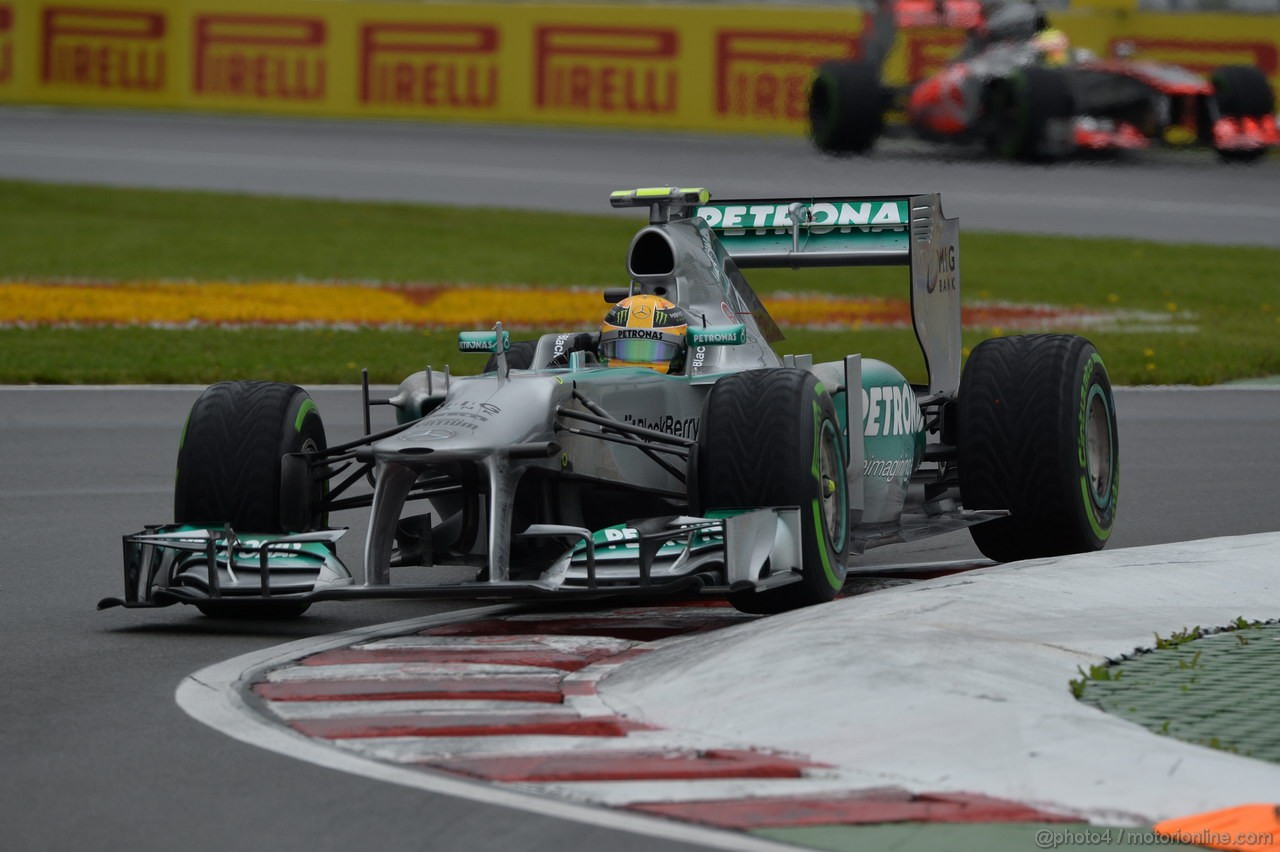 GP CANADA, 08.06.2013- Qualifiche, Lewis Hamilton (GBR) Mercedes AMG F1 W04