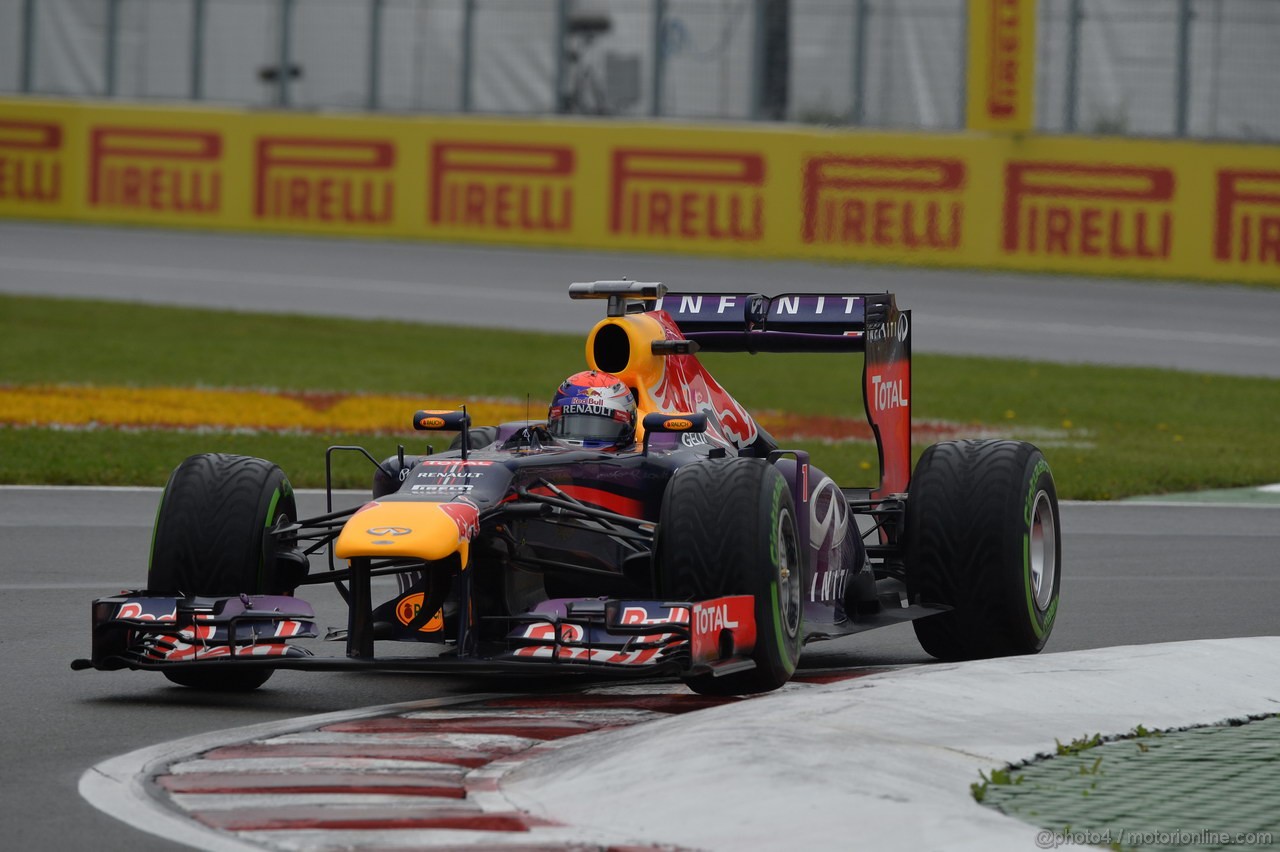 GP CANADA, 08.06.2013- Qualifiche, Sebastian Vettel (GER) Red Bull Racing RB9