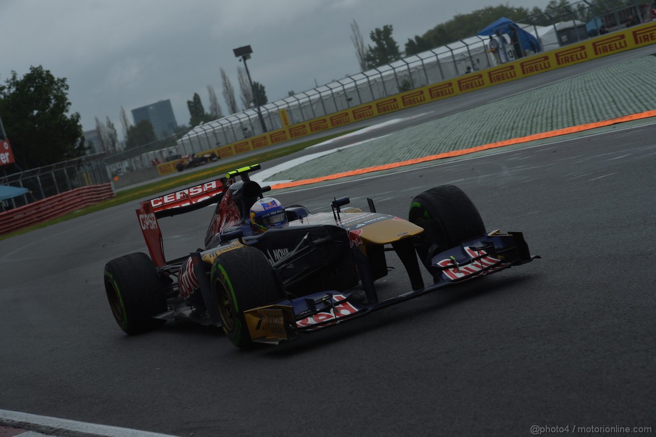 GP CANADA, 08.06.2013- Qualifiche, Daniel Ricciardo (AUS) Scuderia Toro Rosso STR8