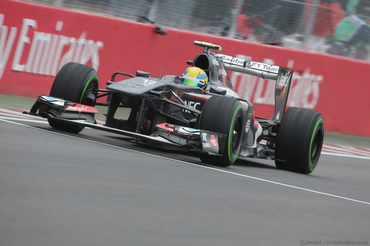GP CANADA, 08.06.2013- Qualifiche, Esteban Gutierrez (MEX), Sauber F1 Team C32