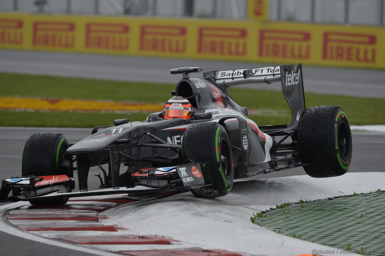 GP CANADA, 08.06.2013- Qualifiche, Nico Hulkenberg (GER) Sauber F1 Team C32