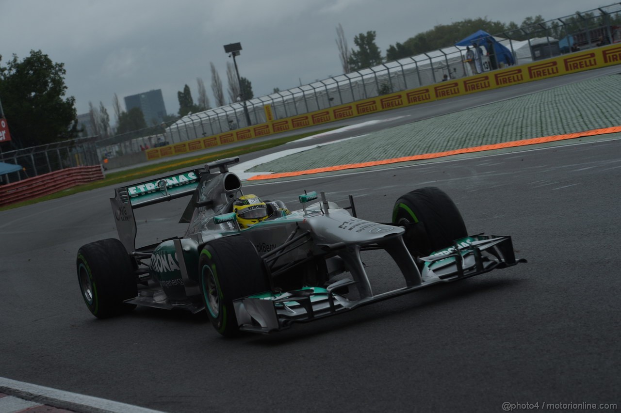 GP CANADA, 08.06.2013- Qualifiche, Nico Rosberg (GER) Mercedes AMG F1 W04