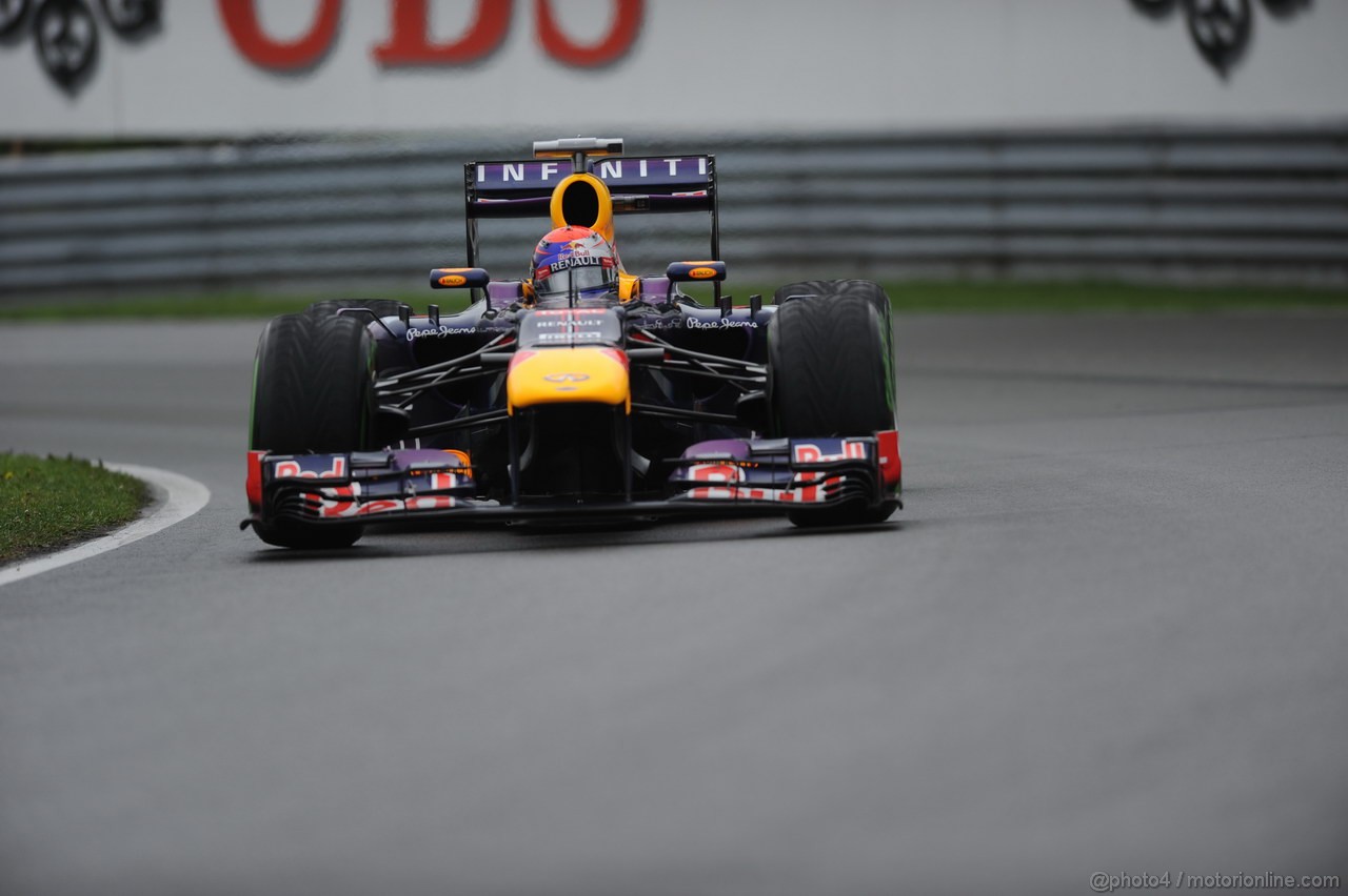 GP CANADA, 08.06.2013- Qualifiche, Sebastian Vettel (GER) Red Bull Racing RB9