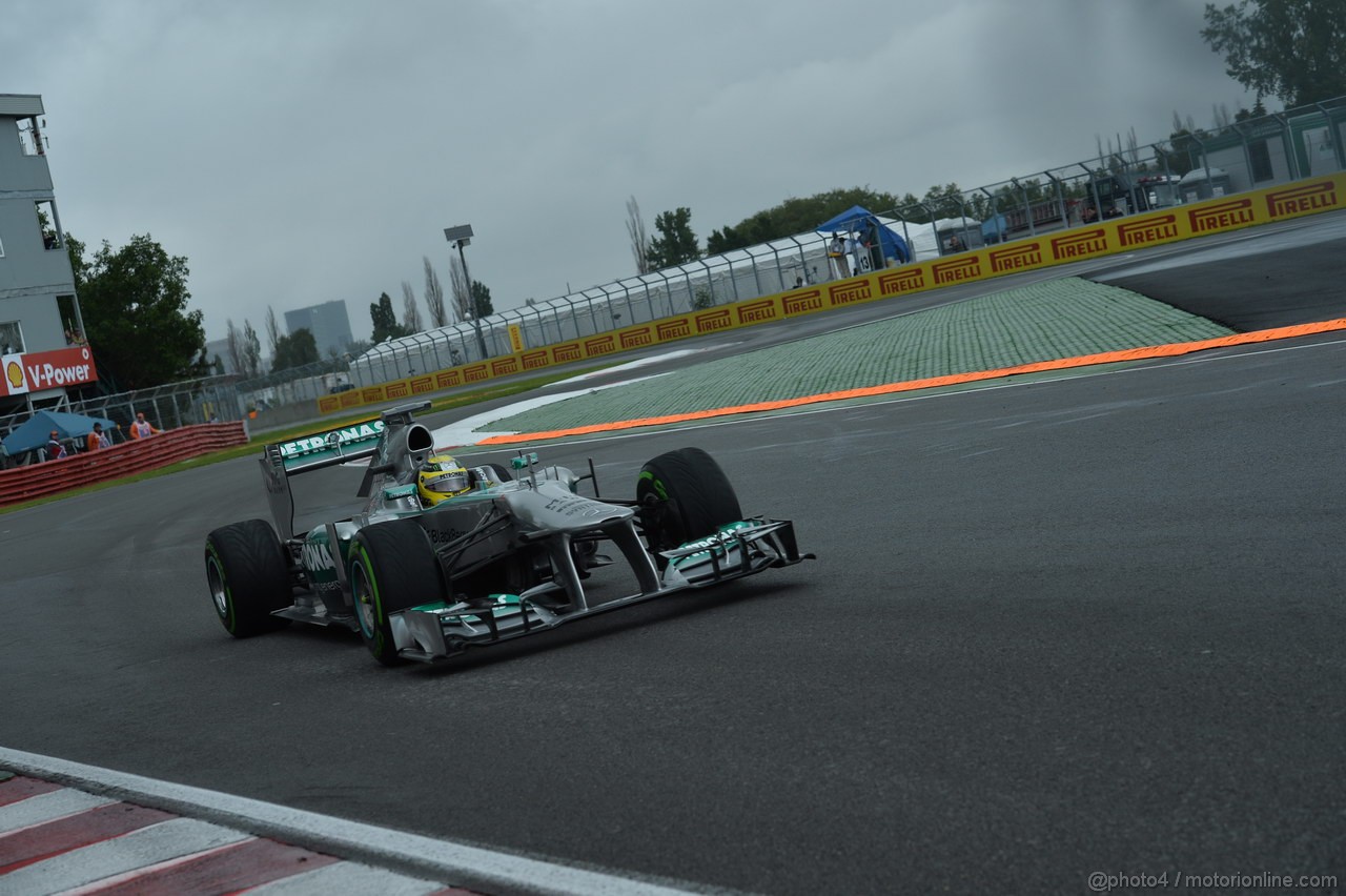 GP CANADA, 08.06.2013- Qualifiche, Nico Rosberg (GER) Mercedes AMG F1 W04