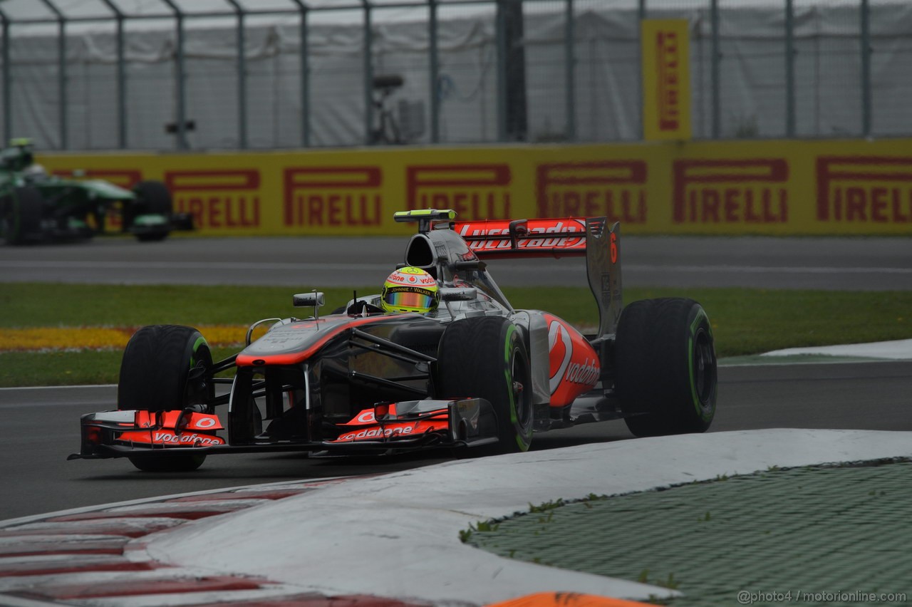 GP CANADA, 08.06.2013- Qualifiche, Sergio Perez (MEX) McLaren MP4-28