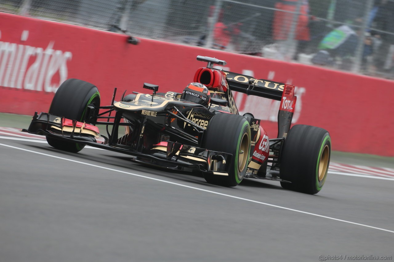 GP CANADA, 08.06.2013- Qualifiche, Kimi Raikkonen (FIN) Lotus F1 Team E21