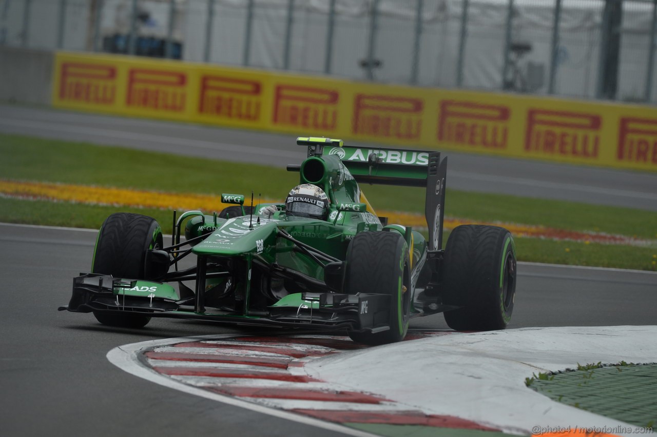 GP CANADA, 08.06.2013- Qualifiche, Giedo Van der Garde (NED), Caterham F1 Team CT03