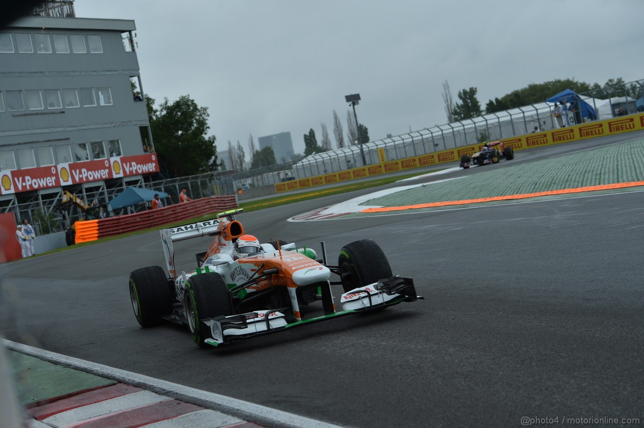 GP CANADA, 08.06.2013- Qualifiche, Adrian Sutil (GER), Sahara Force India F1 Team VJM06
