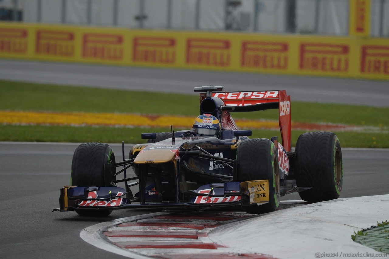 GP CANADA, 08.06.2013- Qualifiche, Jean-Eric Vergne (FRA) Scuderia Toro Rosso STR8