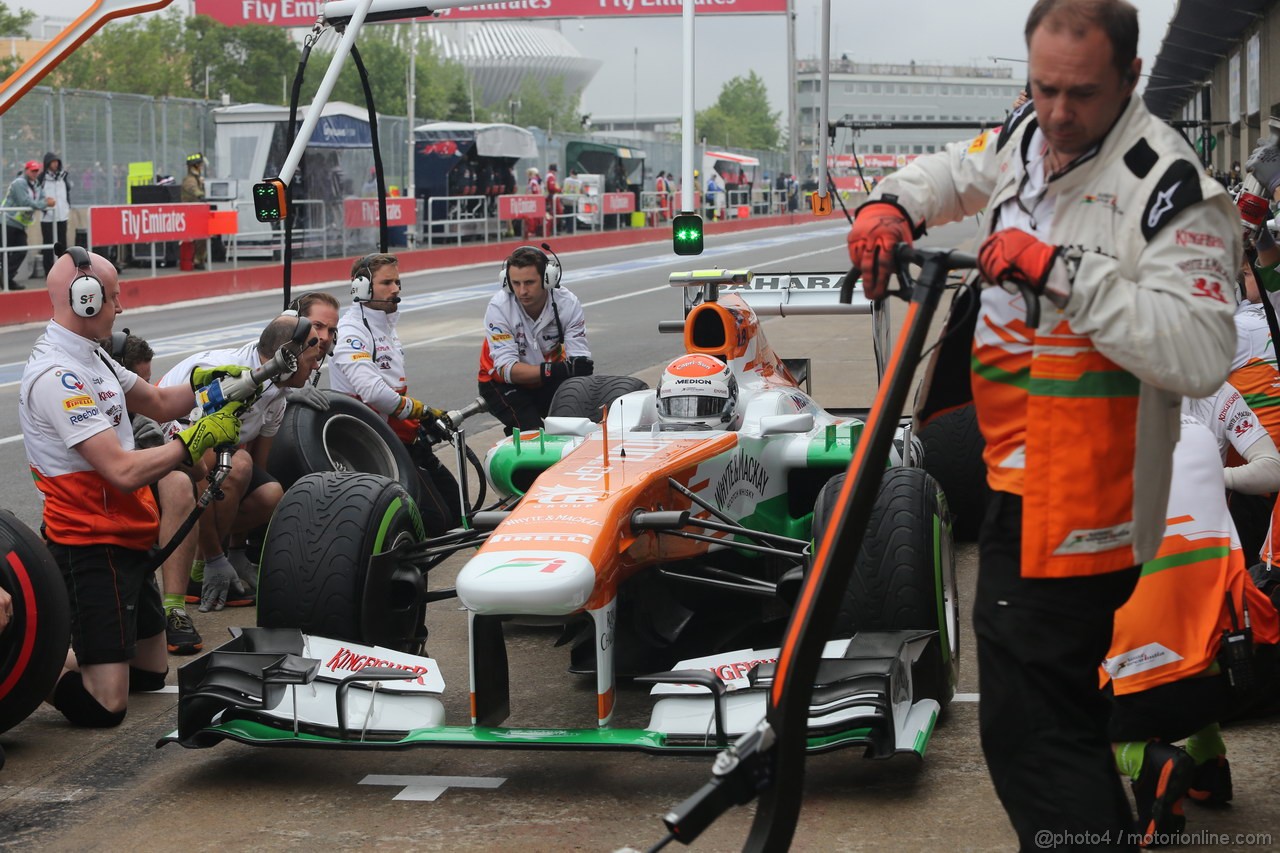 GP CANADA, 08.06.2013- Qualifiche, Adrian Sutil (GER), Sahara Force India F1 Team VJM06