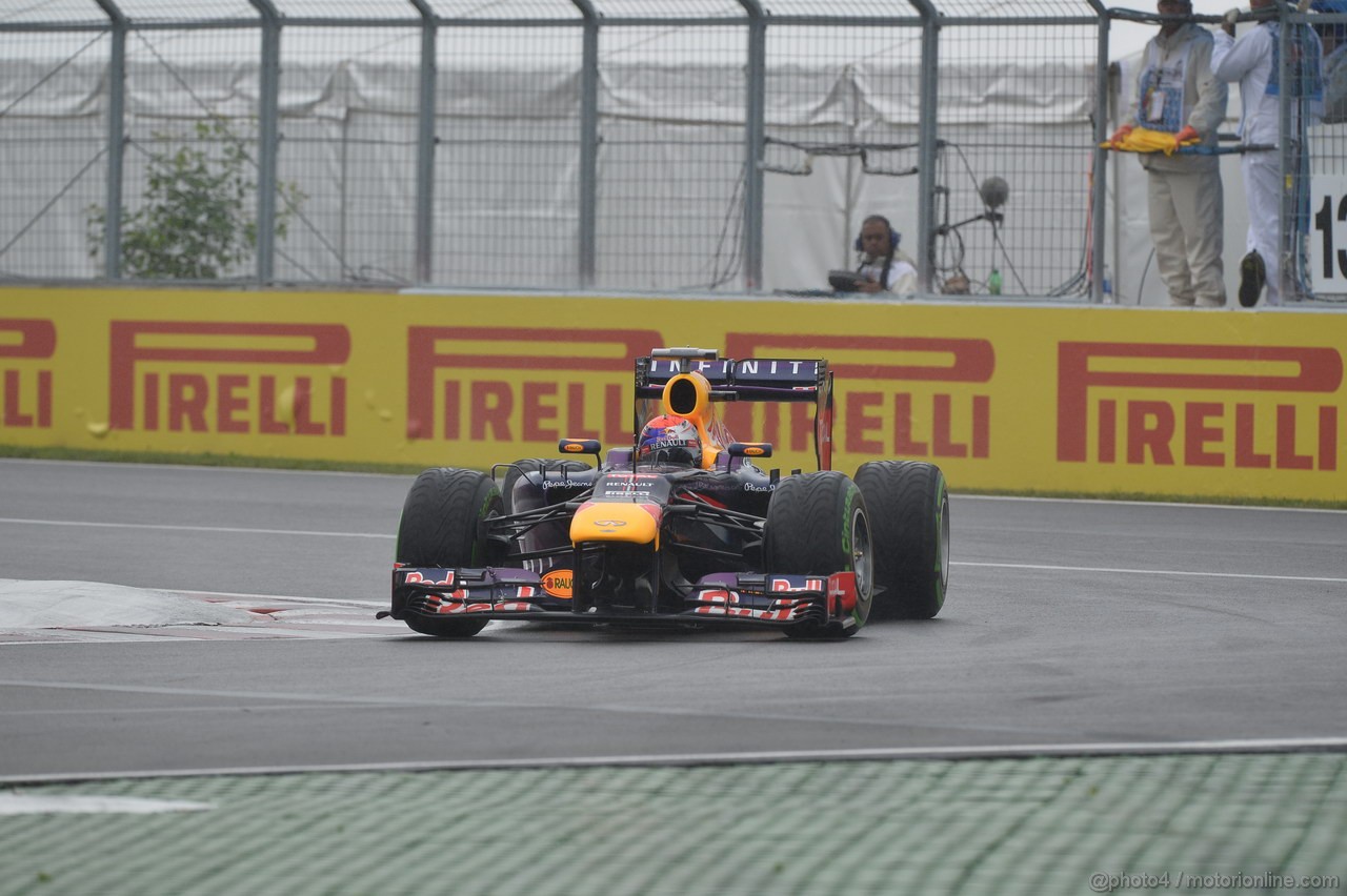 GP CANADA, 08.06.2013- Qualifiche, Sebastian Vettel (GER) Red Bull Racing RB9