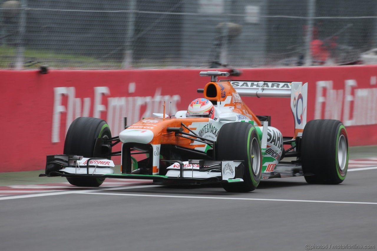 GP CANADA, 08.06.2013- Qualifiche, Paul di Resta (GBR) Sahara Force India F1 Team VJM06