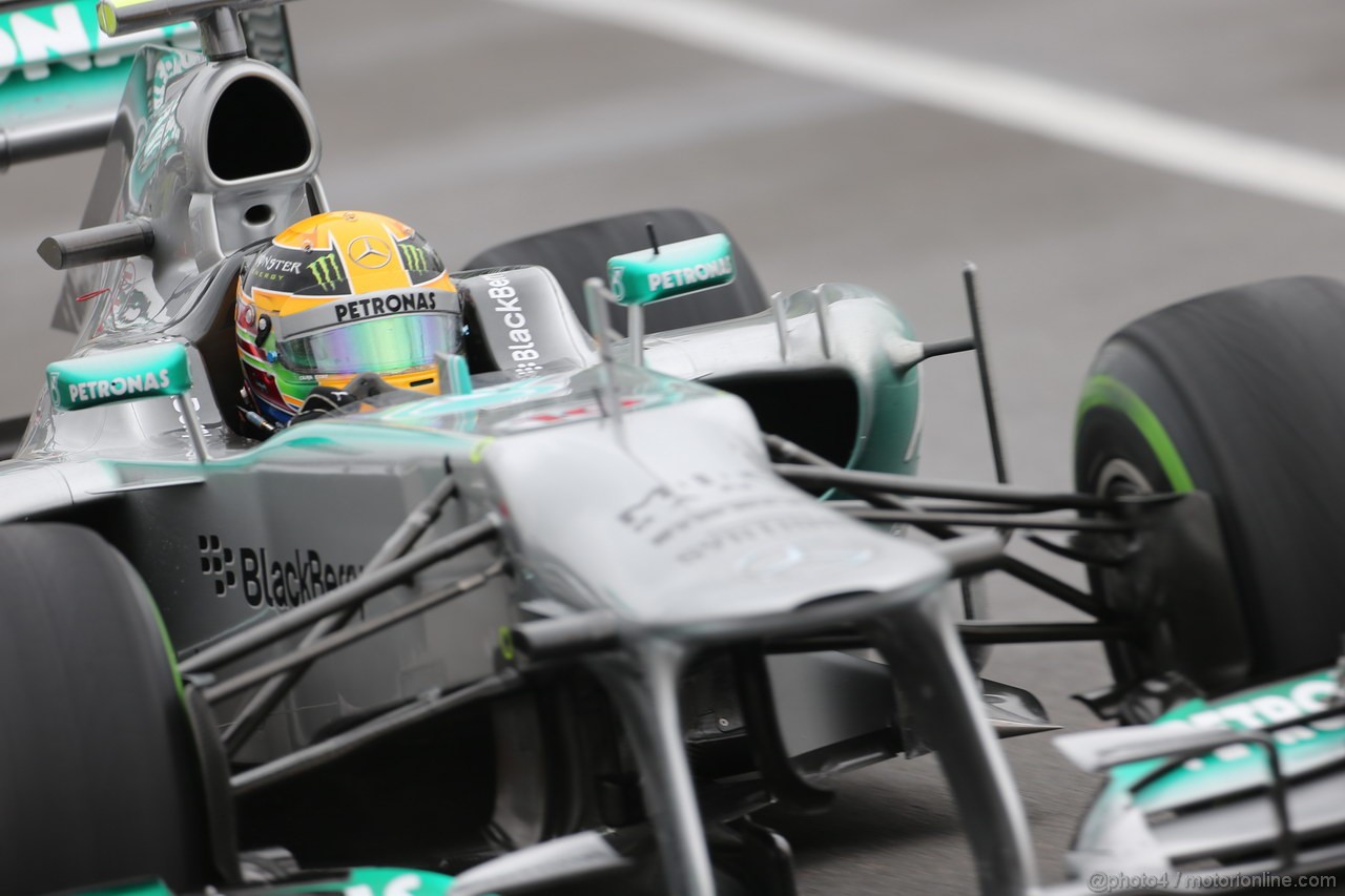 GP CANADA, 08.06.2013- Qualifiche, Lewis Hamilton (GBR) Mercedes AMG F1 W04