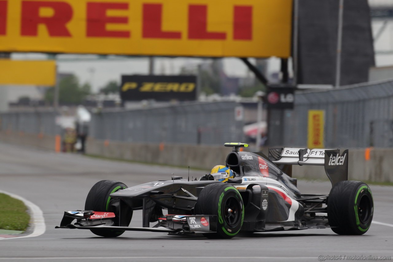 GP CANADA, 07.06.2013- Prove Libere 1, Nico Hulkenberg (GER) Sauber F1 Team C32