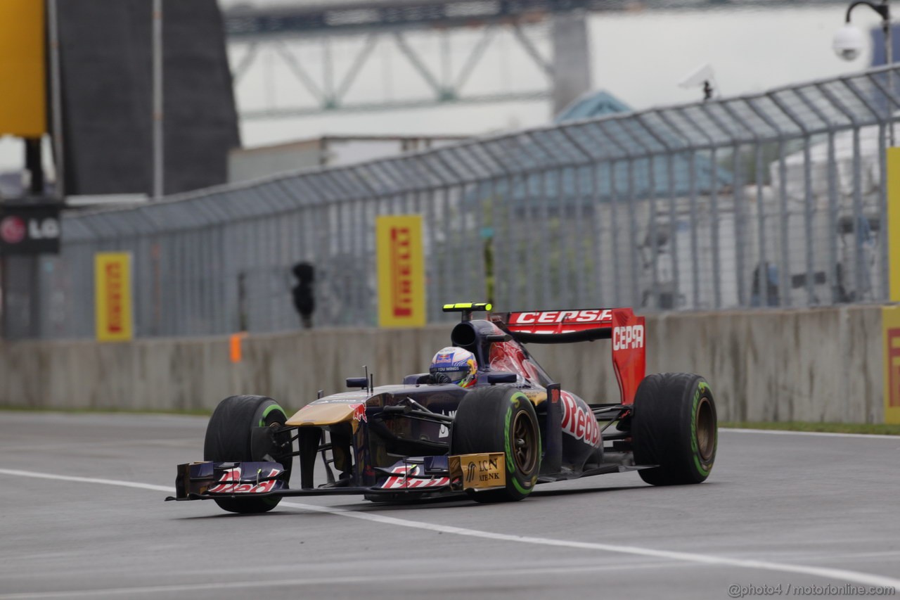 GP CANADA, 07.06.2013- Prove Libere 1, Daniel Ricciardo (AUS) Scuderia Toro Rosso STR8 