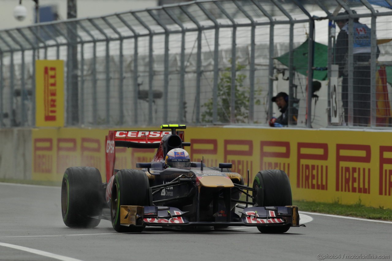 GP CANADA, 07.06.2013- Prove Libere 1, Daniel Ricciardo (AUS) Scuderia Toro Rosso STR8 