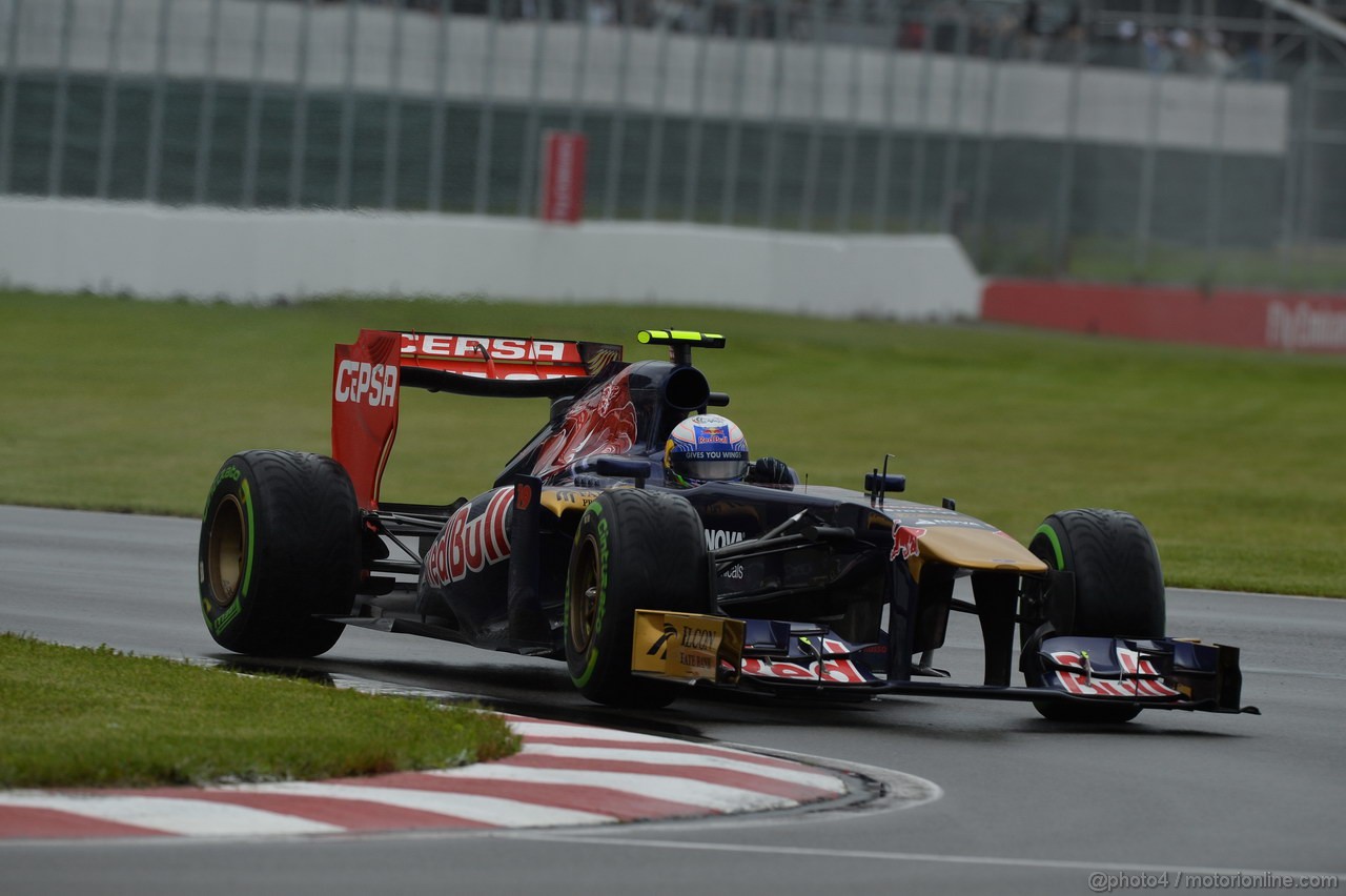 GP CANADA, 07.06.2013- Prove Libere 1, Daniel Ricciardo (AUS) Scuderia Toro Rosso STR8 