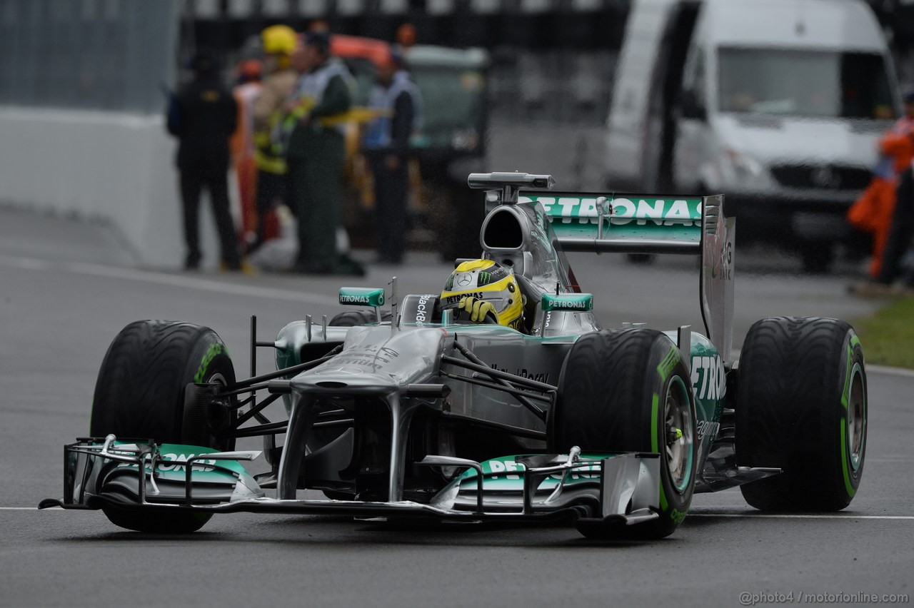 GP CANADA, 07.06.2013- Prove Libere 1, Nico Rosberg (GER) Mercedes AMG F1 W04