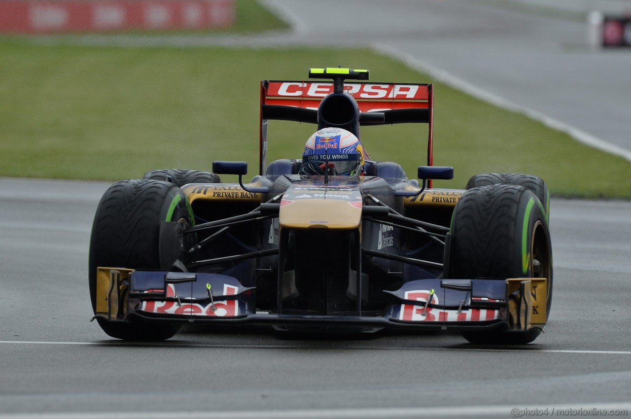 GP CANADA, 07.06.2013- Prove Libere 1, Daniel Ricciardo (AUS) Scuderia Toro Rosso STR8 