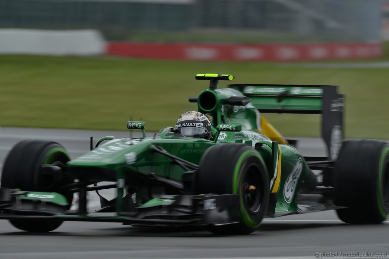 GP CANADA, 07.06.2013- Prove Libere 1, Giedo Van der Garde (NED), Caterham F1 Team CT03 