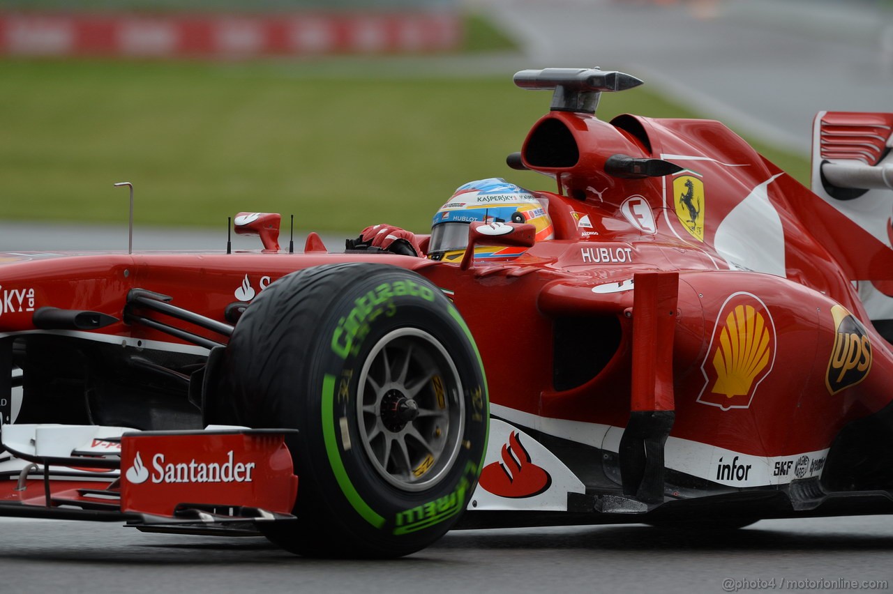 GP CANADA, 07.06.2013- Prove Libere 1, Fernando Alonso (ESP) Ferrari F138