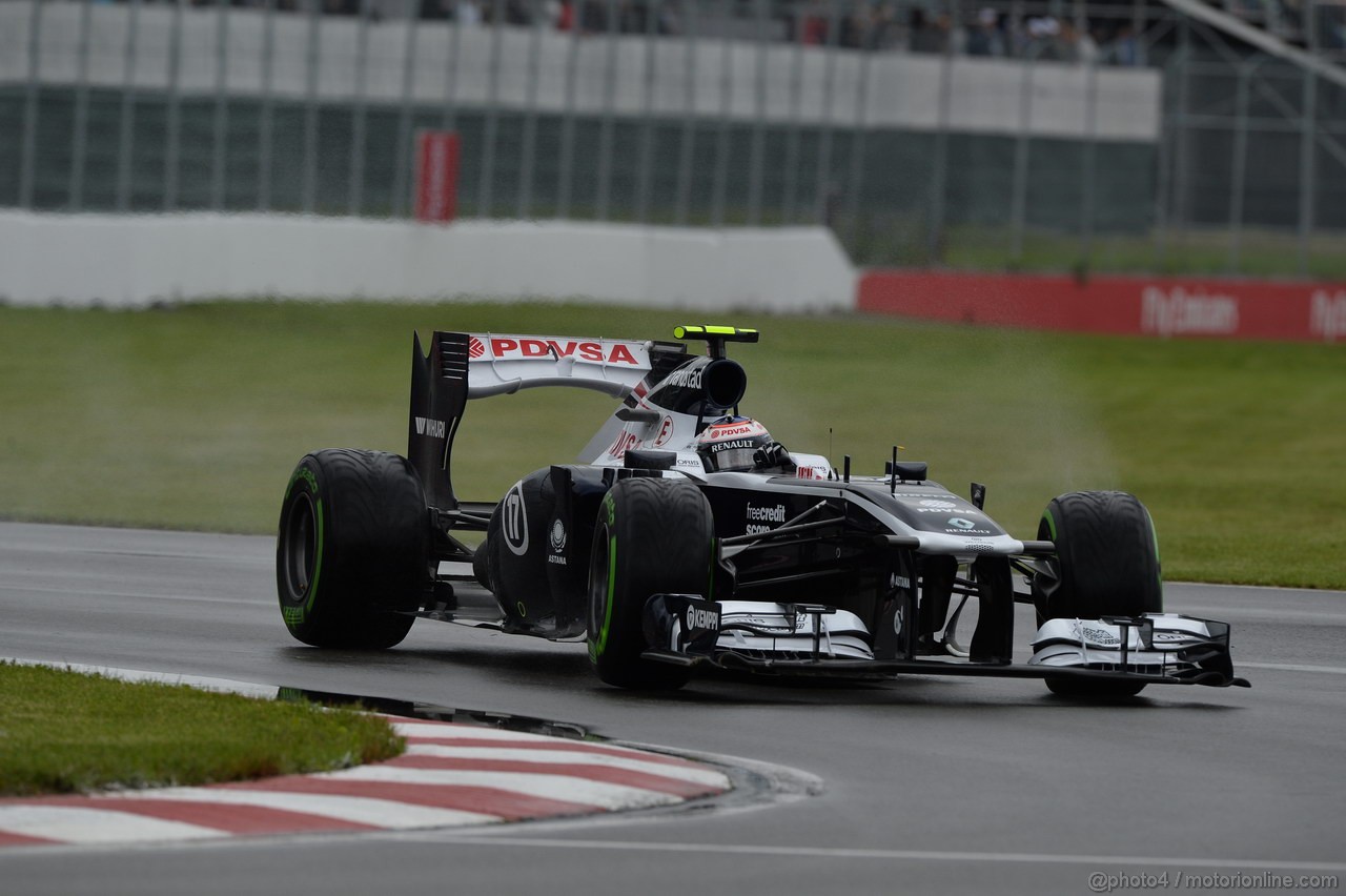 GP CANADA, 07.06.2013- Prove Libere 1, Valtteri Bottas (FIN), Williams F1 Team FW35 