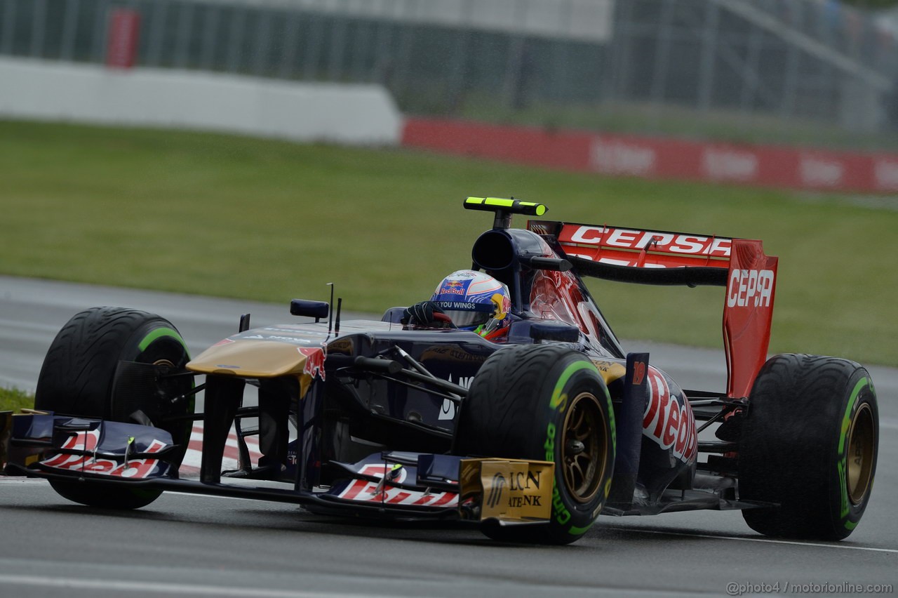 GP CANADA, 07.06.2013- Prove Libere 1, Daniel Ricciardo (AUS) Scuderia Toro Rosso STR8 