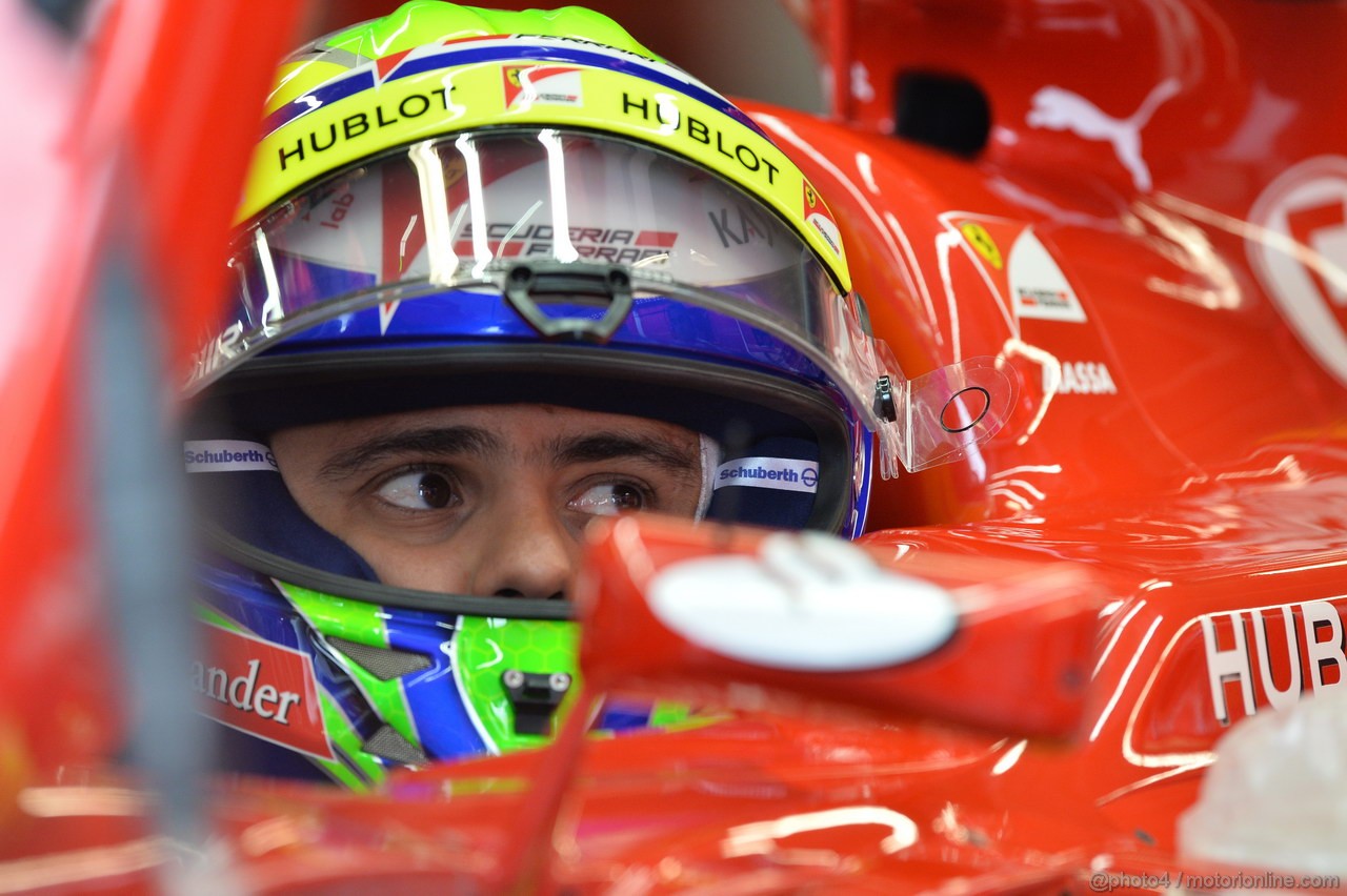 GP CANADA, 07.06.2013- Prove Libere 1, Felipe Massa (BRA) Ferrari F138 