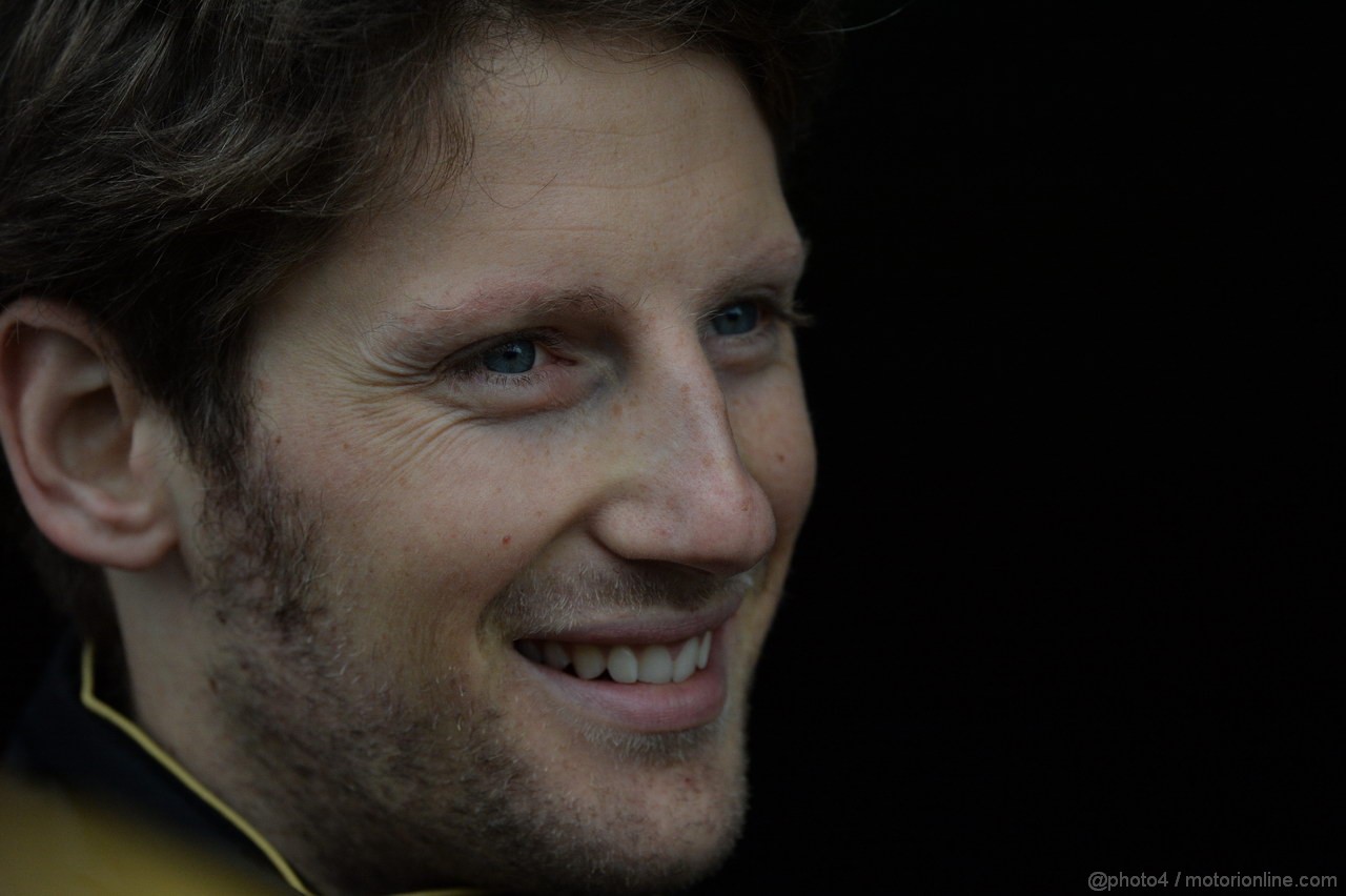 GP CANADA, 07.06.2013- Prove Libere 1, Romain Grosjean (FRA) Lotus F1 Team E213 