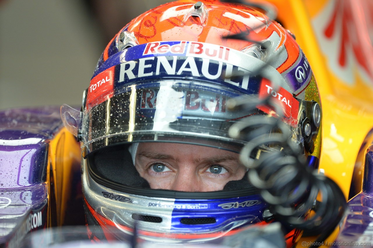 GP CANADA, 07.06.2013- Prove Libere 1,  Sebastian Vettel (GER) Red Bull Racing RB9