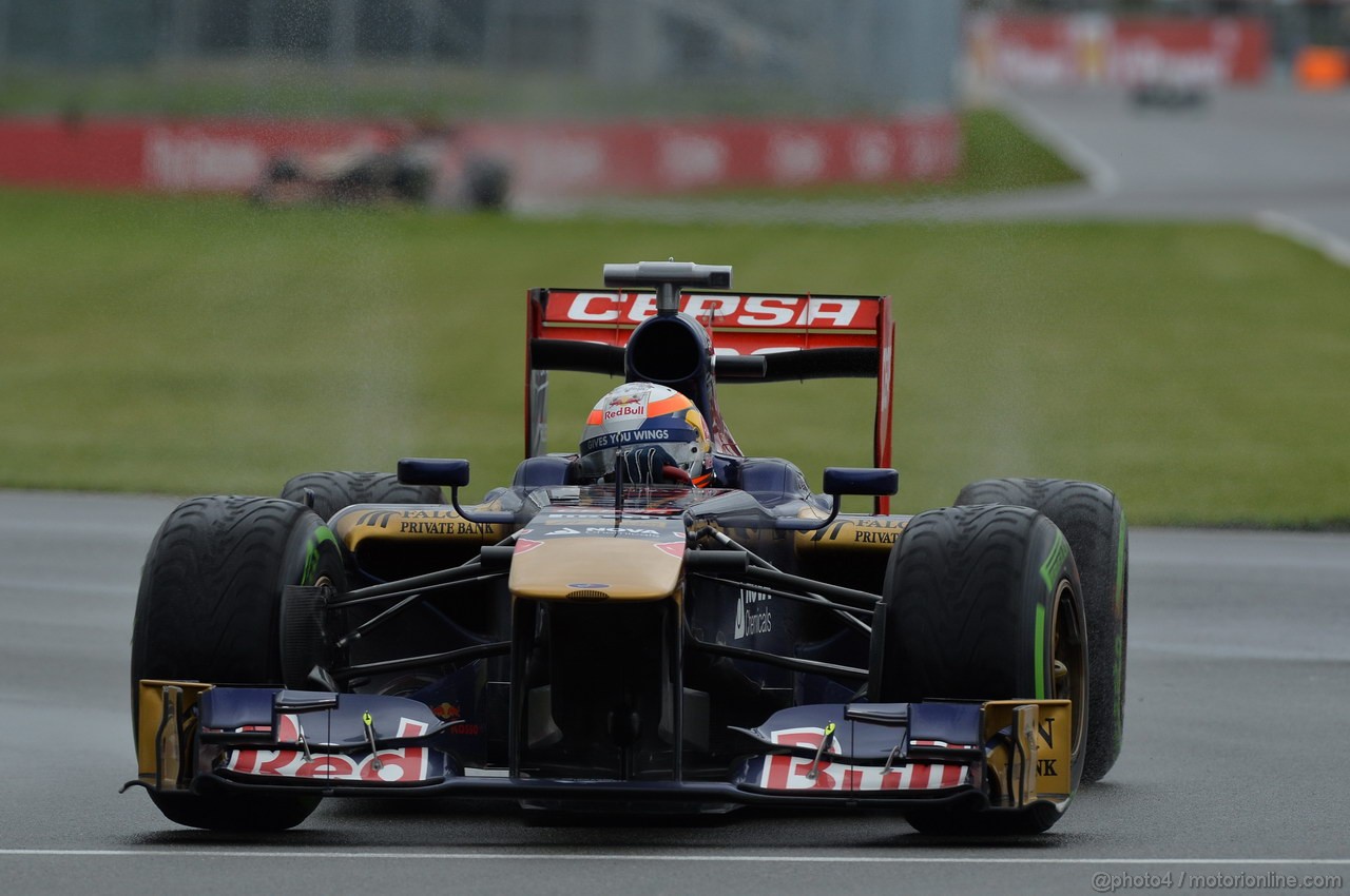 GP CANADA, 07.06.2013- Prove Libere 1, Jean-Eric Vergne (FRA) Scuderia Toro Rosso STR8 