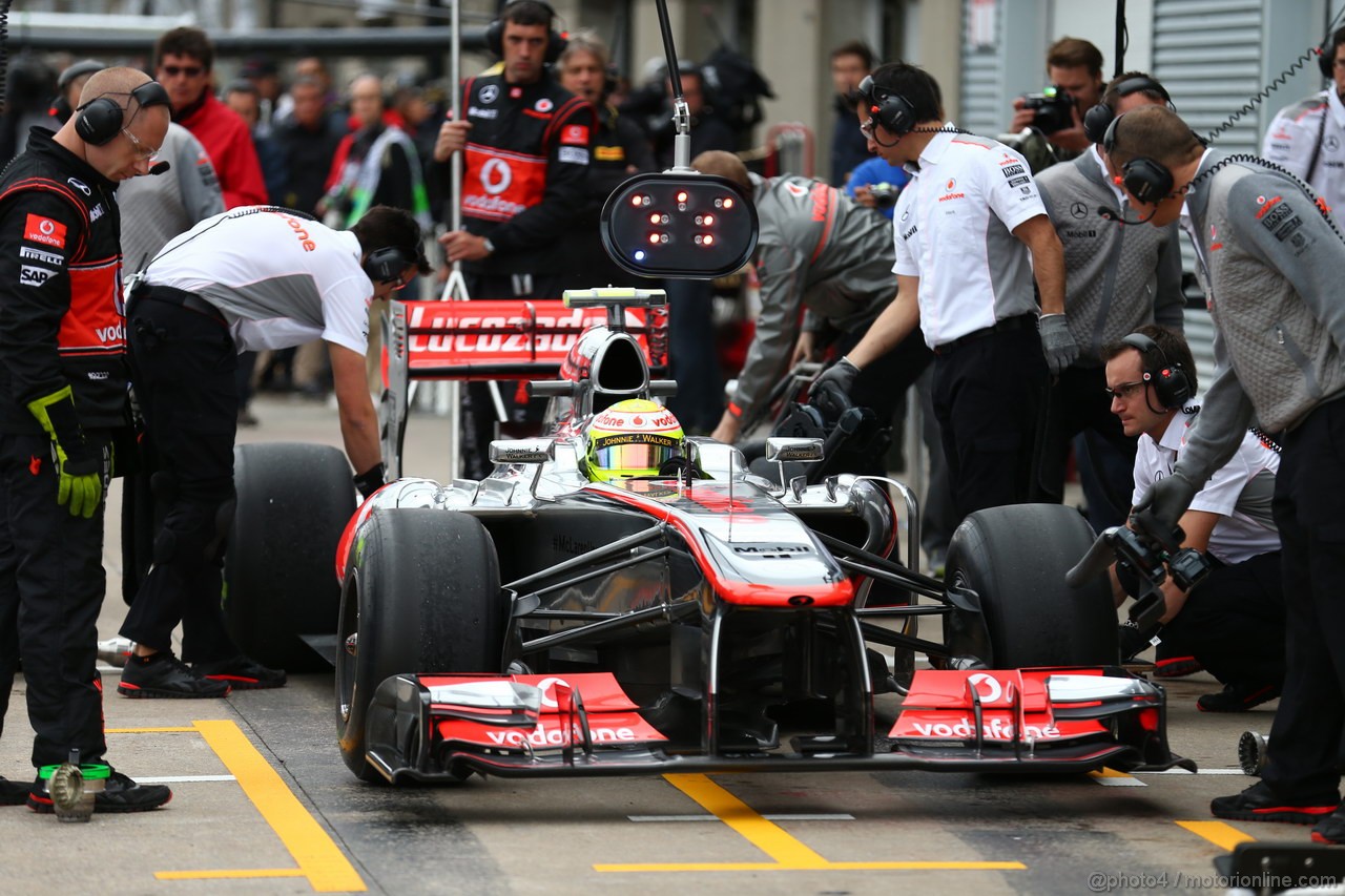 GP CANADA, 07.06.2013- Prove Libere 1, Sergio Perez (MEX) McLaren MP4-28