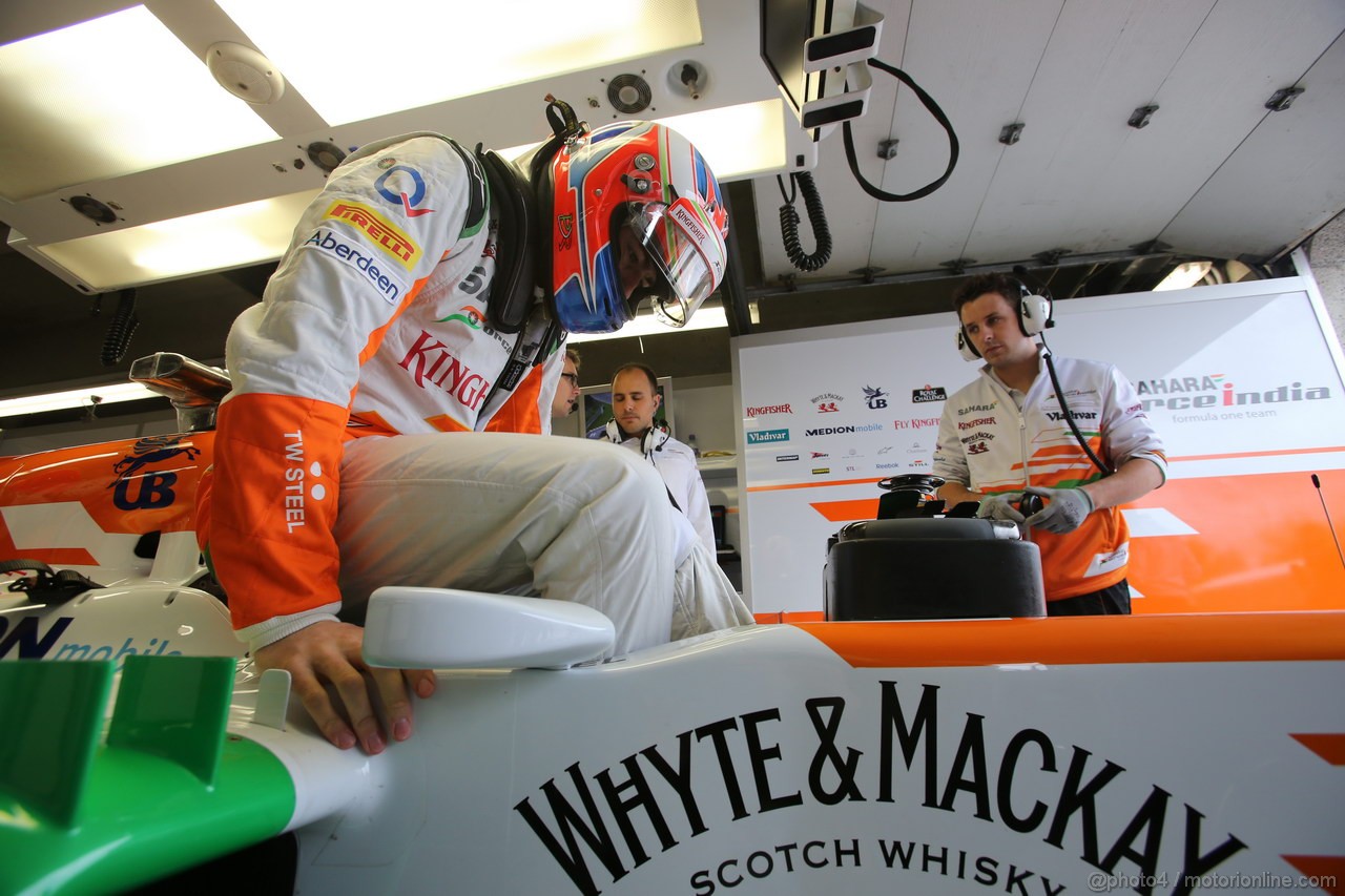 GP CANADA, 07.06.2013- Prove Libere 1, Paul di Resta (GBR) Sahara Force India F1 Team VJM06