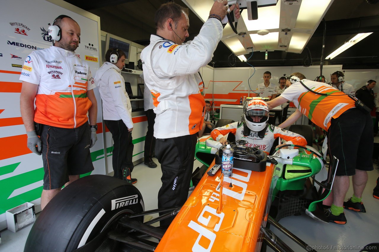 GP CANADA, 07.06.2013- Prove Libere 1, Adrian Sutil (GER), Sahara Force India F1 Team VJM06 