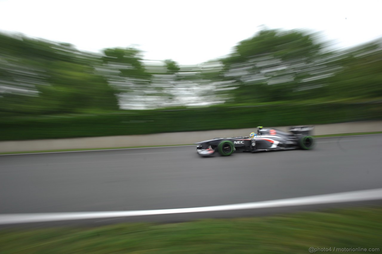 GP CANADA, 07.06.2013- Prove Libere 1, Esteban Gutierrez (MEX), Sauber F1 Team C32