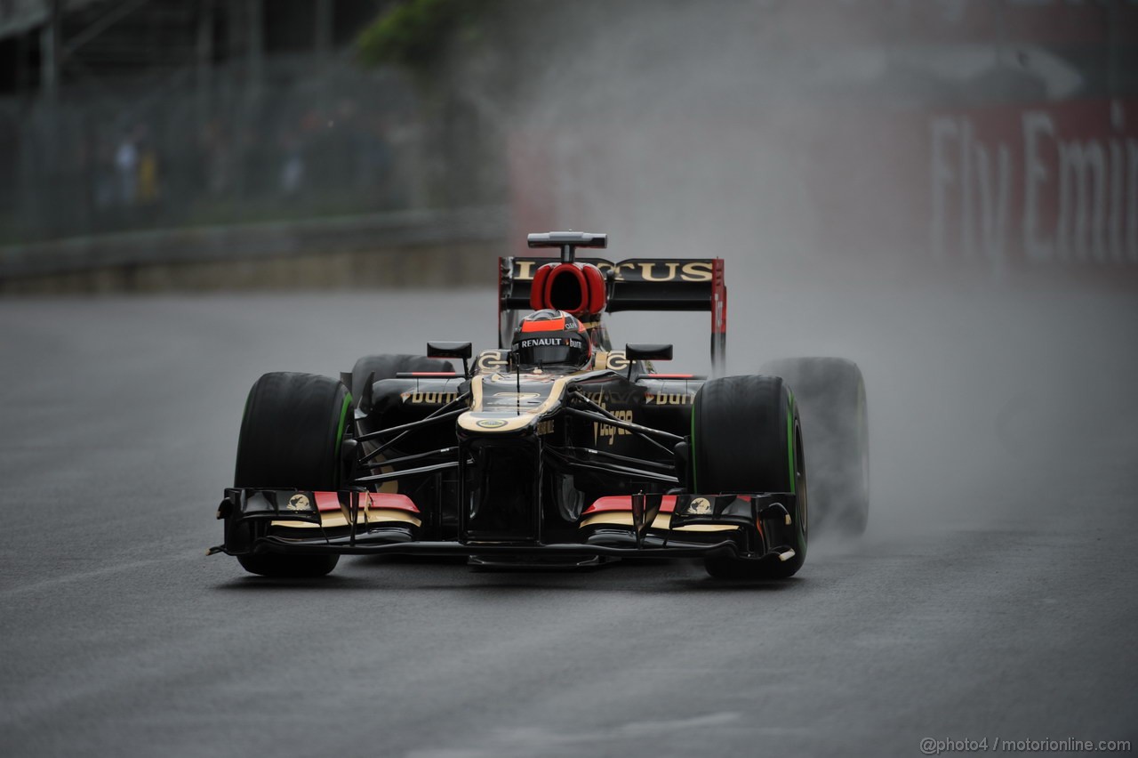GP CANADA, 07.06.2013- Prove Libere 1, Kimi Raikkonen (FIN) Lotus F1 Team E21 