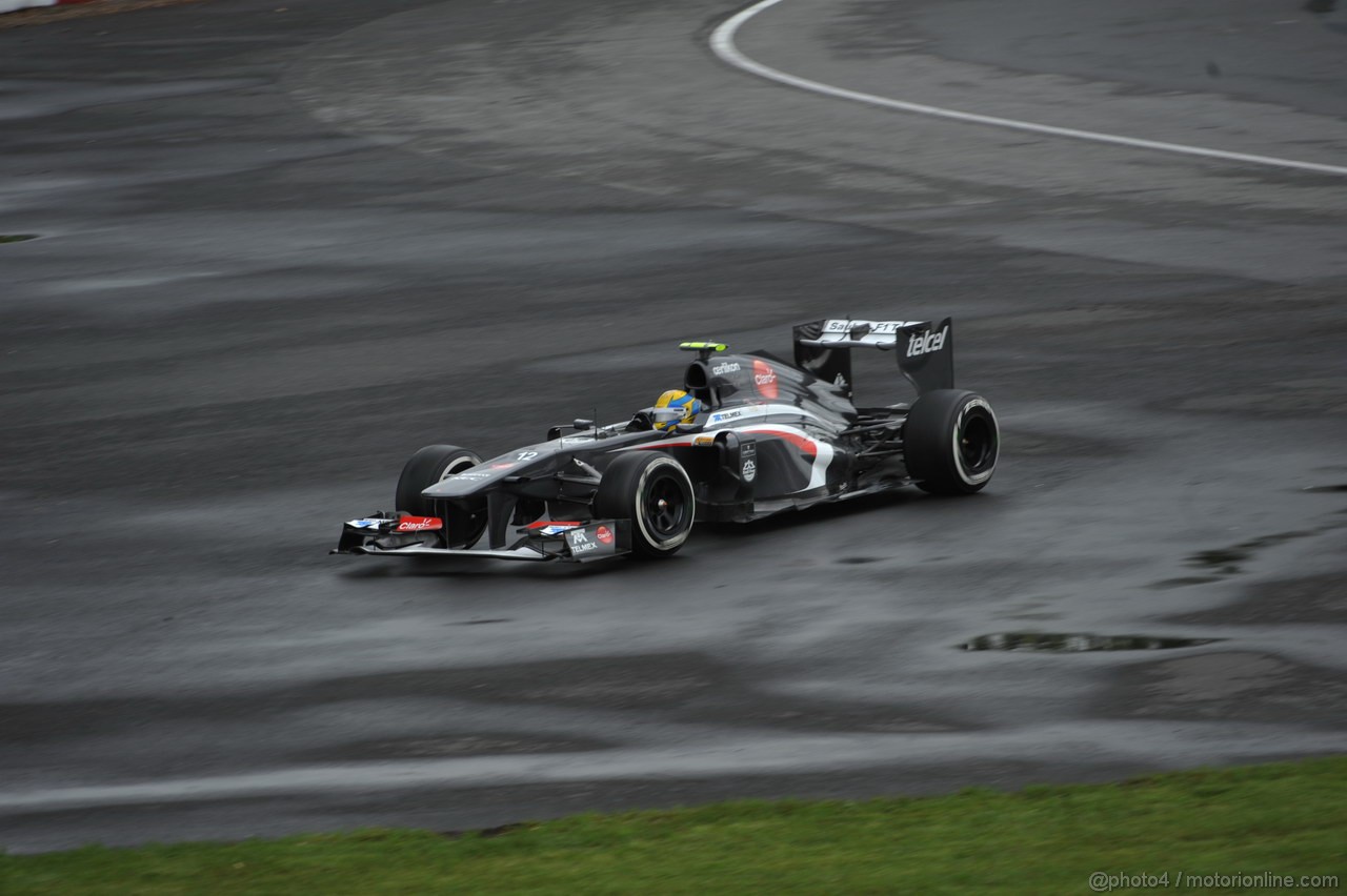 GP CANADA, 07.06.2013- Prove Libere 1, Esteban Gutierrez (MEX), Sauber F1 Team C32