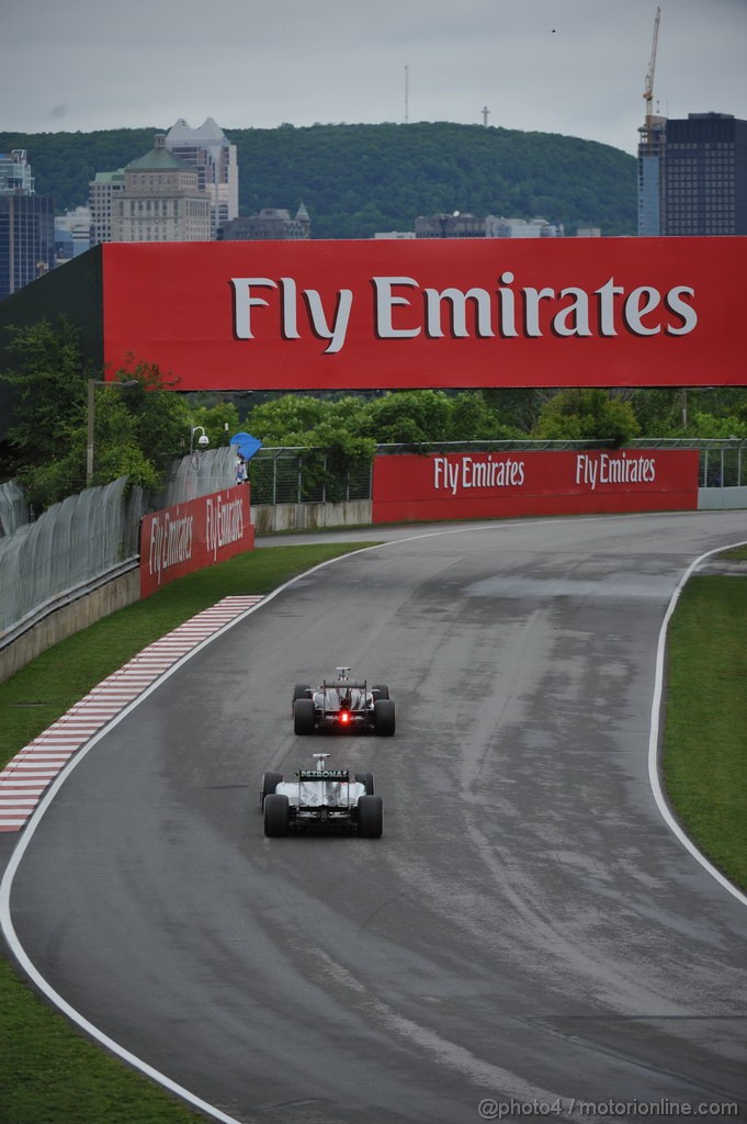 GP CANADA, 07.06.2013- Prove Libere 1, Nico Rosberg (GER) Mercedes AMG F1 W04 