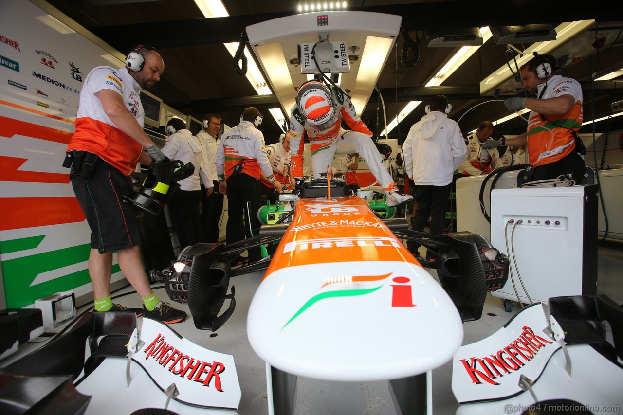 GP CANADA, 07.06.2013- Prove Libere 1, Adrian Sutil (GER), Sahara Force India F1 Team VJM06 