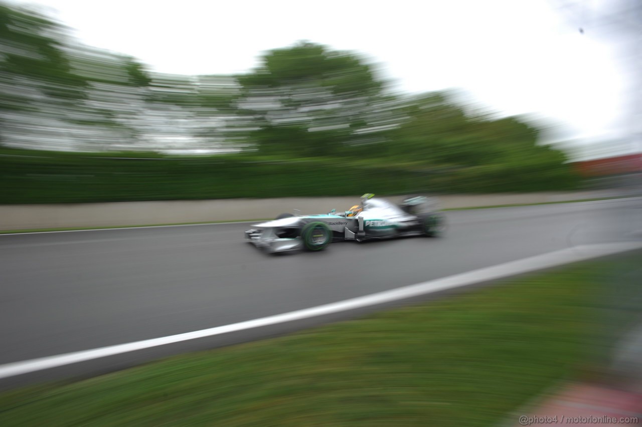 GP CANADA, 07.06.2013- Prove Libere 1, Lewis Hamilton (GBR) Mercedes AMG F1 W04 