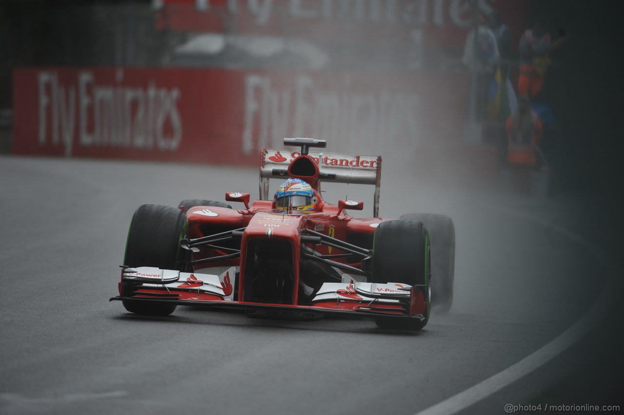 GP CANADA, 07.06.2013- Prove Libere 1, Fernando Alonso (ESP) Ferrari F138 