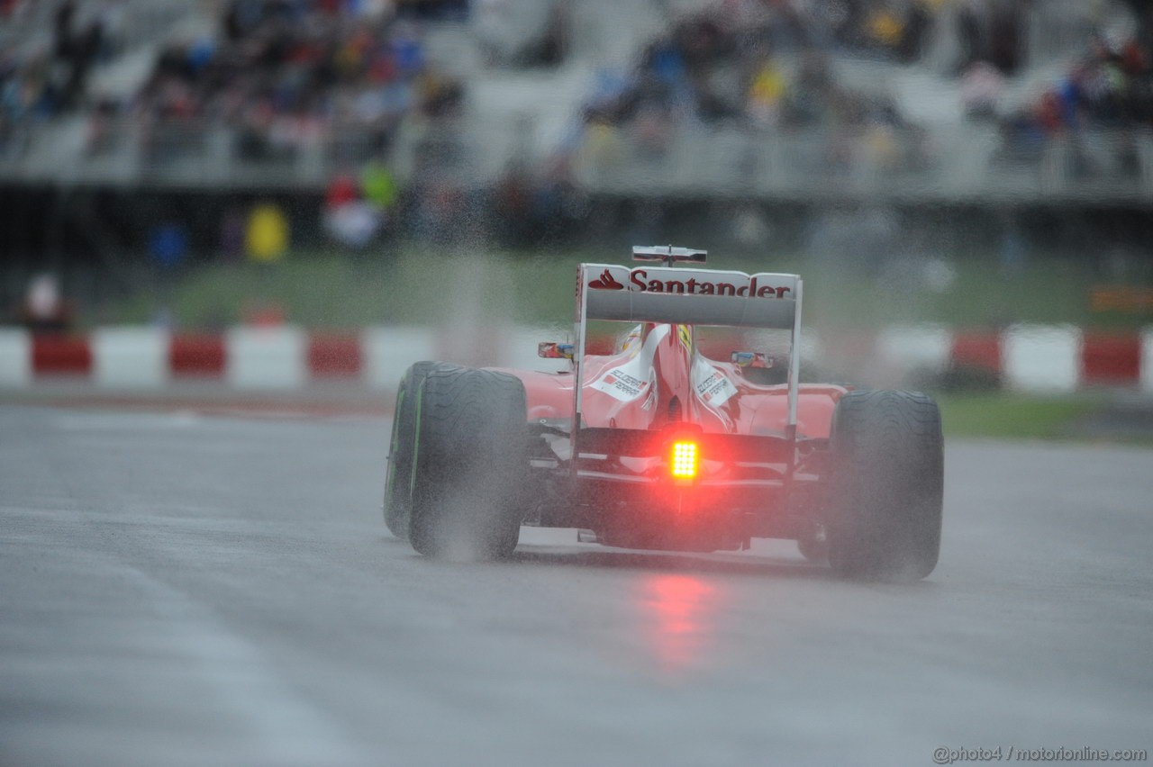 GP CANADA, 07.06.2013- Prove Libere 1, Fernando Alonso (ESP) Ferrari F138 