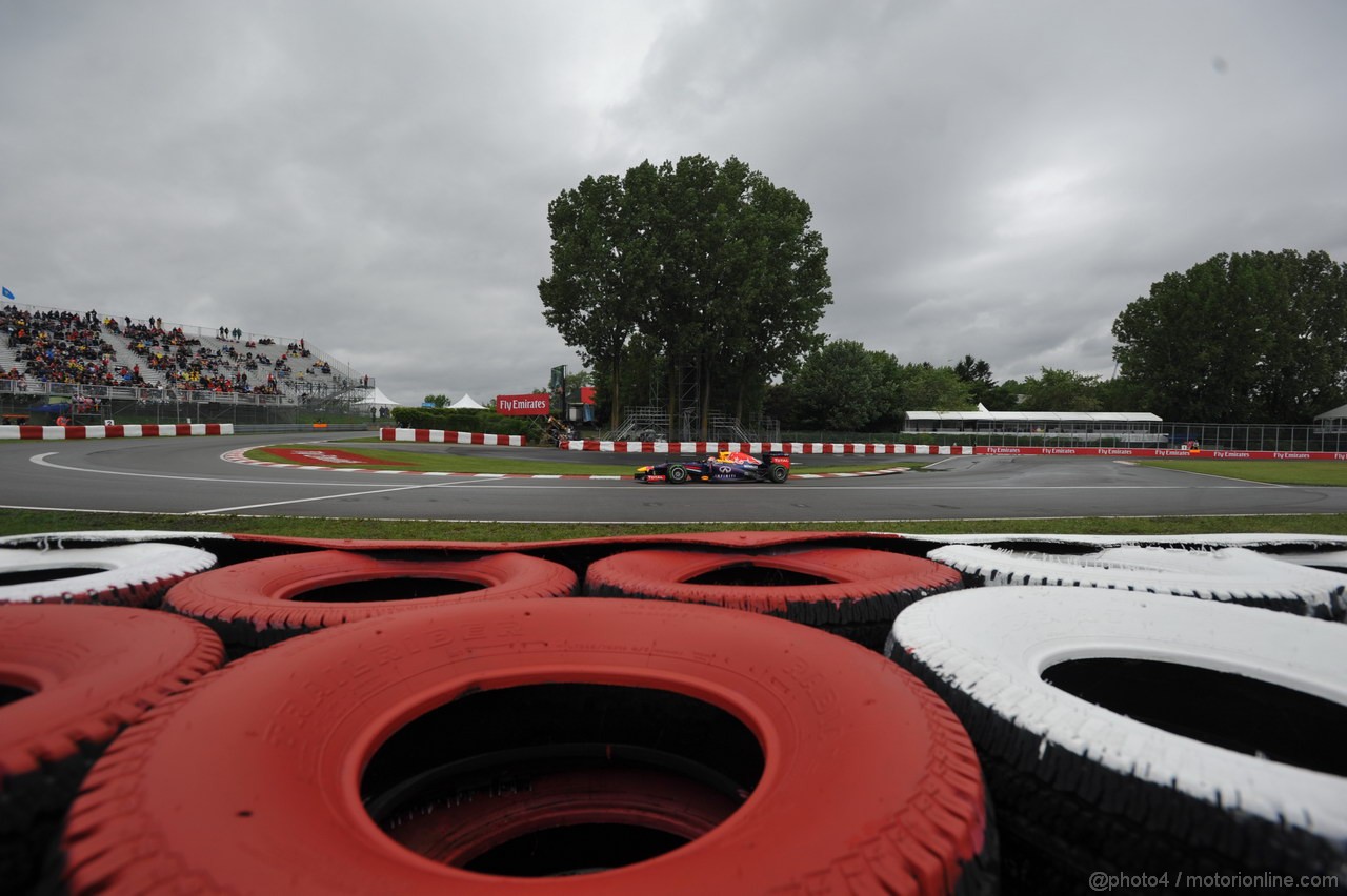 GP CANADA, 07.06.2013- Prove Libere 1, Sebastian Vettel (GER) Red Bull Racing RB9 