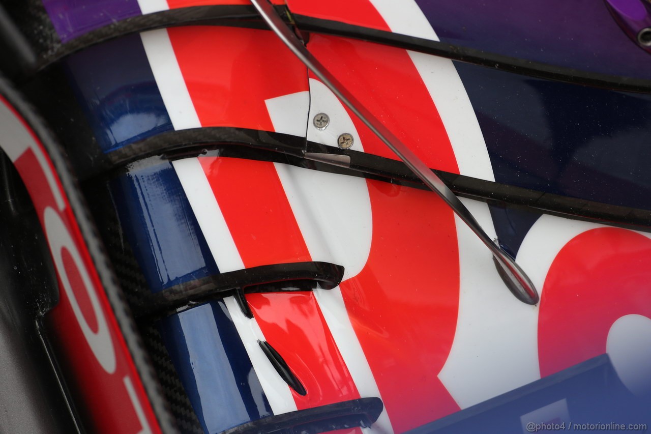 GP CANADA, 07.06.2013- Prove Libere 2, Atmosphere Redbull Frontal Wing detail