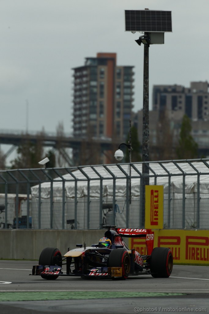 GP CANADA, 07.06.2013- Prove Libere 2, Jean-Eric Vergne (FRA) Scuderia Toro Rosso STR8