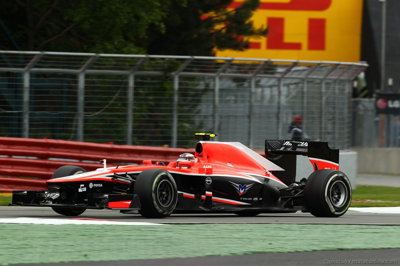 GP CANADA, 07.06.2013- Prove Libere 2, Max Chilton (GBR), Marussia F1 Team MR02