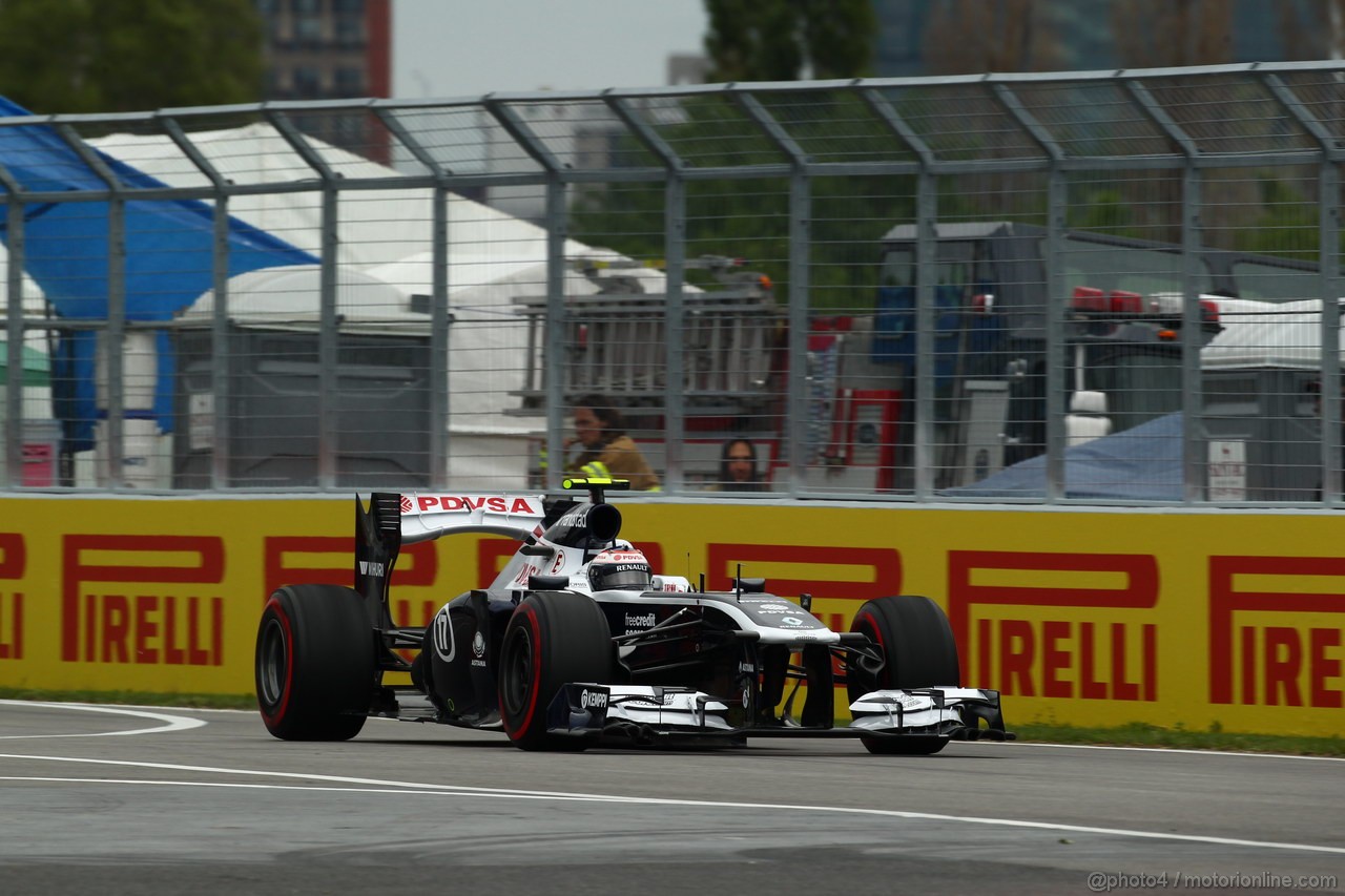 GP CANADA, 07.06.2013- Prove Libere 2, Valtteri Bottas (FIN), Williams F1 Team FW35